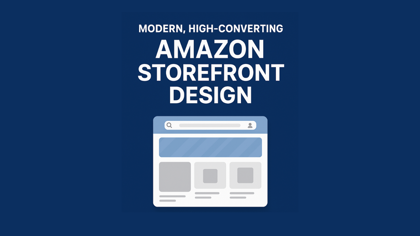 Custom Amazon Store Design | High-Converting Brand Store Setup